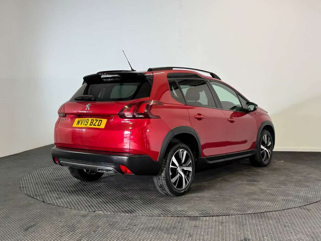 Peugeot 2008 1.2 Puretech Gpf Gt Line Suv Eat Euro 6 WV19BZD Red #6