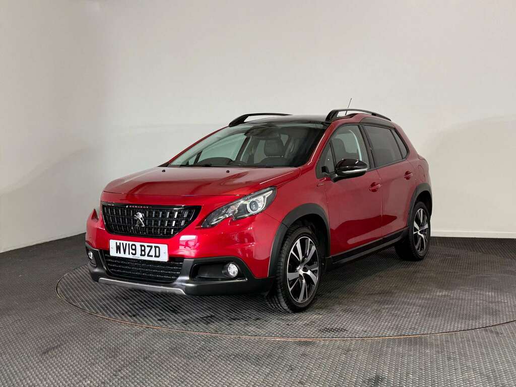 Peugeot 2008 1.2 Puretech Gpf Gt Line Suv Eat Euro 6 WV19BZD Red #2