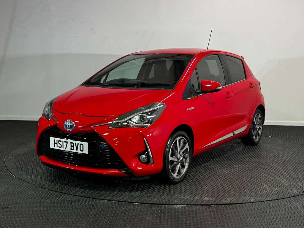 Toyota Yaris 1.5 Vvt-h Excel Hatchback Hybrid E-cvt HS17BVO Red #2