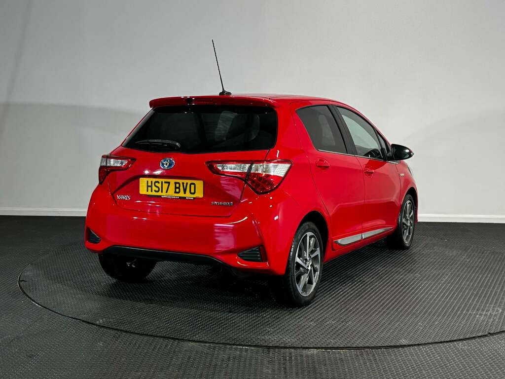 Toyota Yaris 1.5 Vvt-h Excel Hatchback Hybrid E-cvt HS17BVO Red #6
