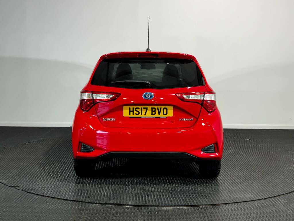 Toyota Yaris 1.5 Vvt-h Excel Hatchback Hybrid E-cvt HS17BVO Red #5