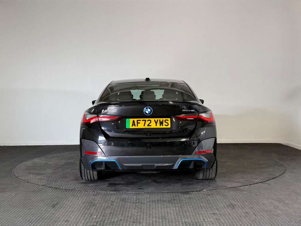 BMW i4 40 83.9Kwh M Sport Gran Coupe Ed AF72YWS Black #6