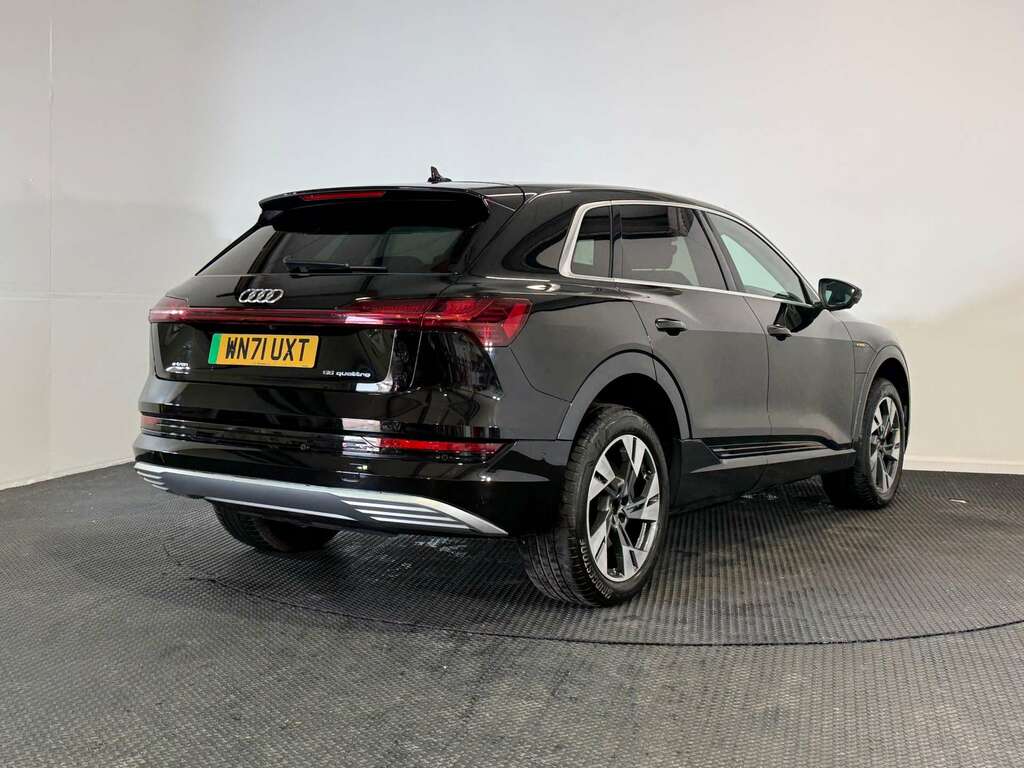 Audi E-tron 55 Sport Suv Quattro 95Kwh 11Kw WN71UXT Black #6
