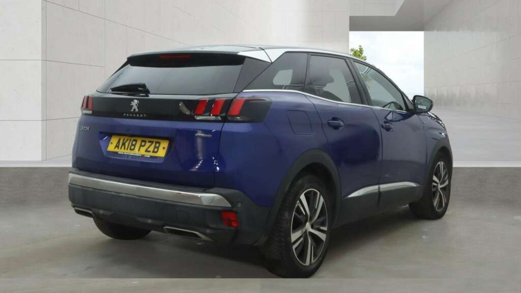 Peugeot 3008 1.6 Thp Gt Line Suv Eat Euro 6 Ss 1 AK18PZB Blue #5