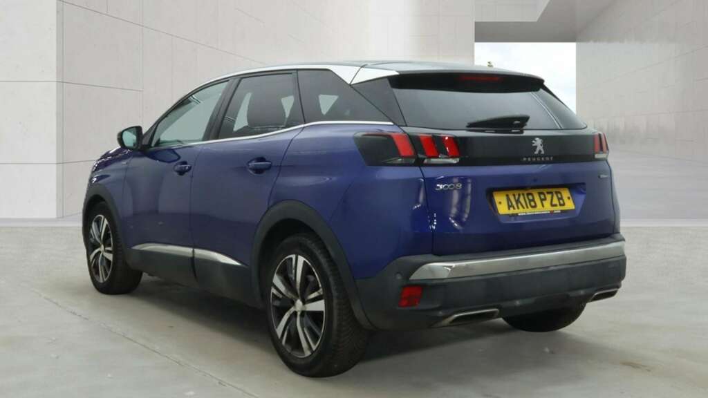 Peugeot 3008 1.6 Thp Gt Line Suv Eat Euro 6 Ss 1 AK18PZB Blue #3