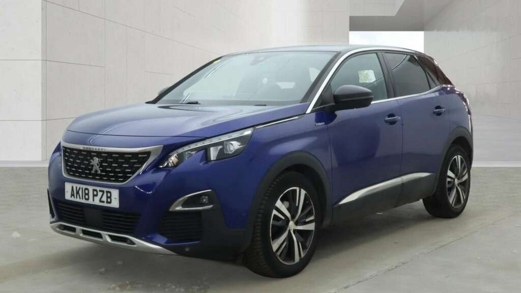 Peugeot 3008 1.6 Thp Gt Line Suv Eat Euro 6 Ss 1 Blue