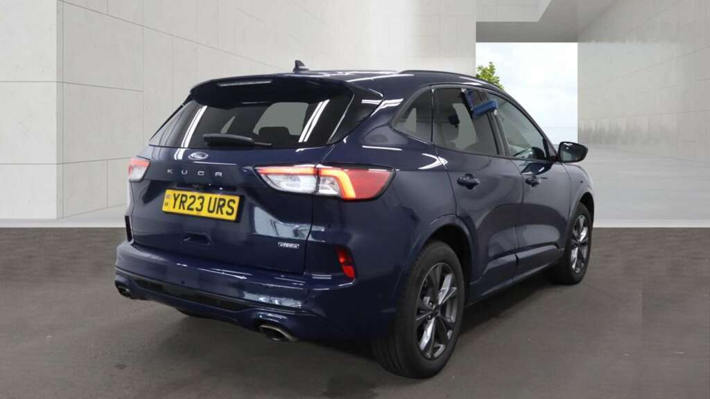 Ford Kuga 2.5 Ecoboost Duratec 14.4Kwh St-line Suv Petro YR23URS Blue #4