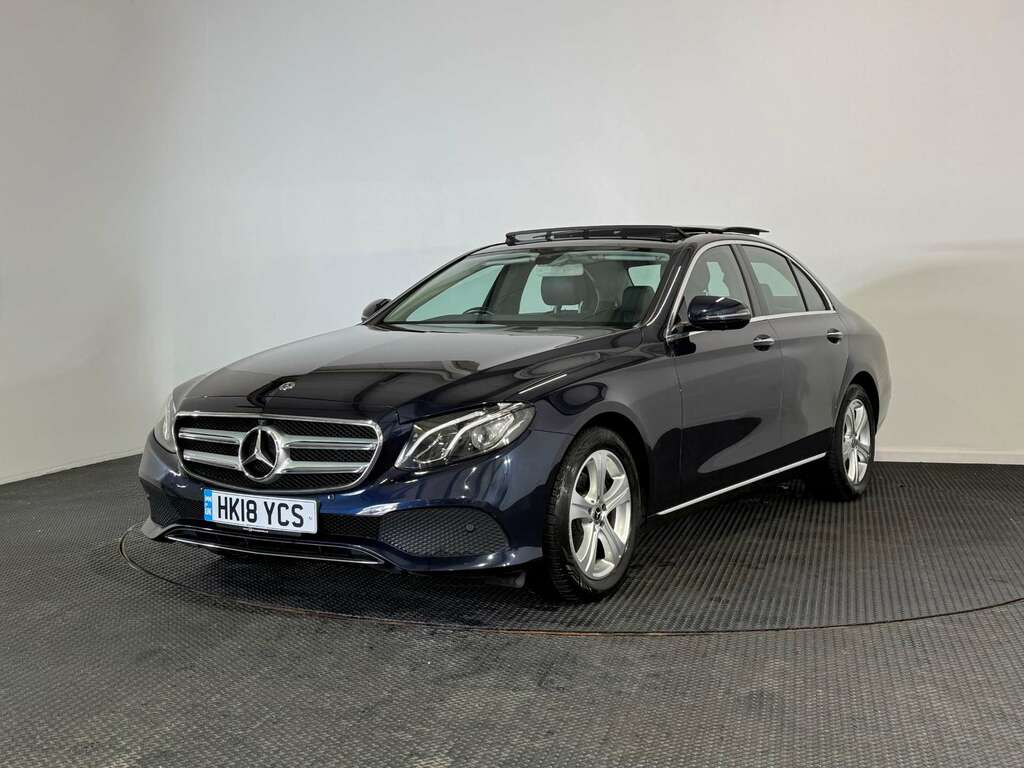 Mercedes-Benz E Class 2.0 E220d Se Premium Saloon G-tronic HK18YCS Blue #3