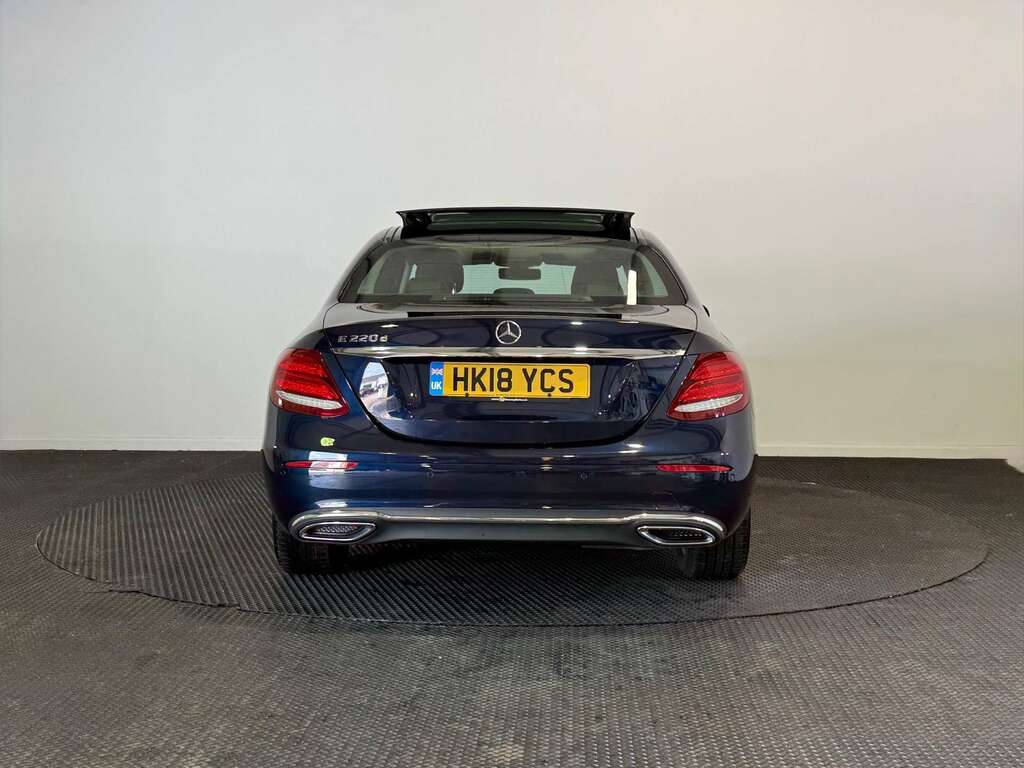 Mercedes-Benz E Class 2.0 E220d Se Premium Saloon G-tronic HK18YCS Blue #6
