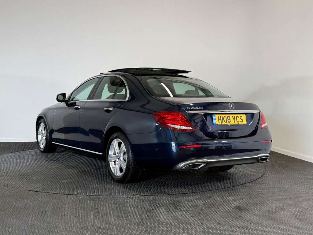 Mercedes-Benz E Class 2.0 E220d Se Premium Saloon G-tronic HK18YCS Blue #5