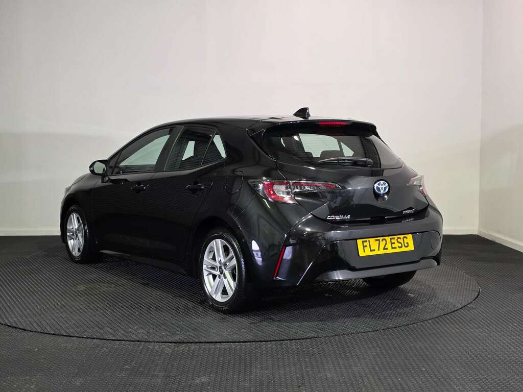 Toyota Corolla 1.8 Vvt-h Gpf Icon Tech Hatchback Hybri FL72ESG Black #5