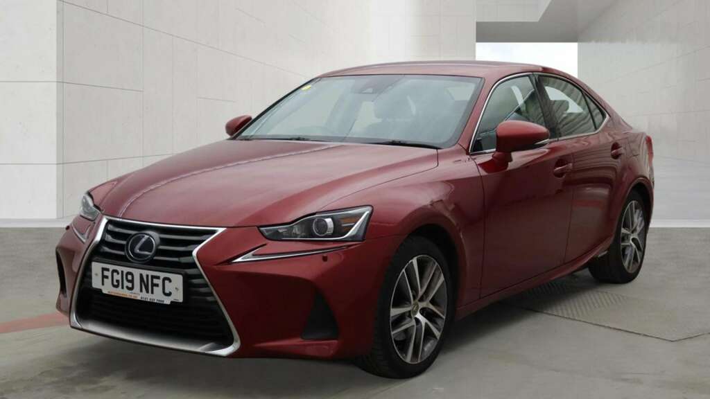 Lexus IS 2.5 300H Saloon Hybrid E-cvt Euro 6 S Red