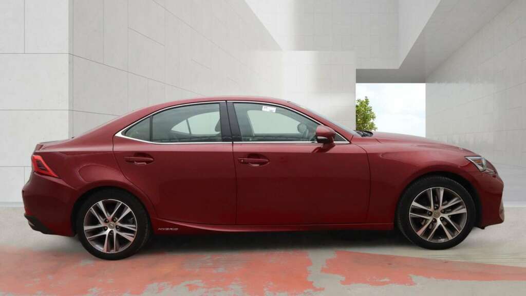 Lexus IS 2.5 300H Saloon Hybrid E-cvt Euro 6 S FG19NFC Red #6