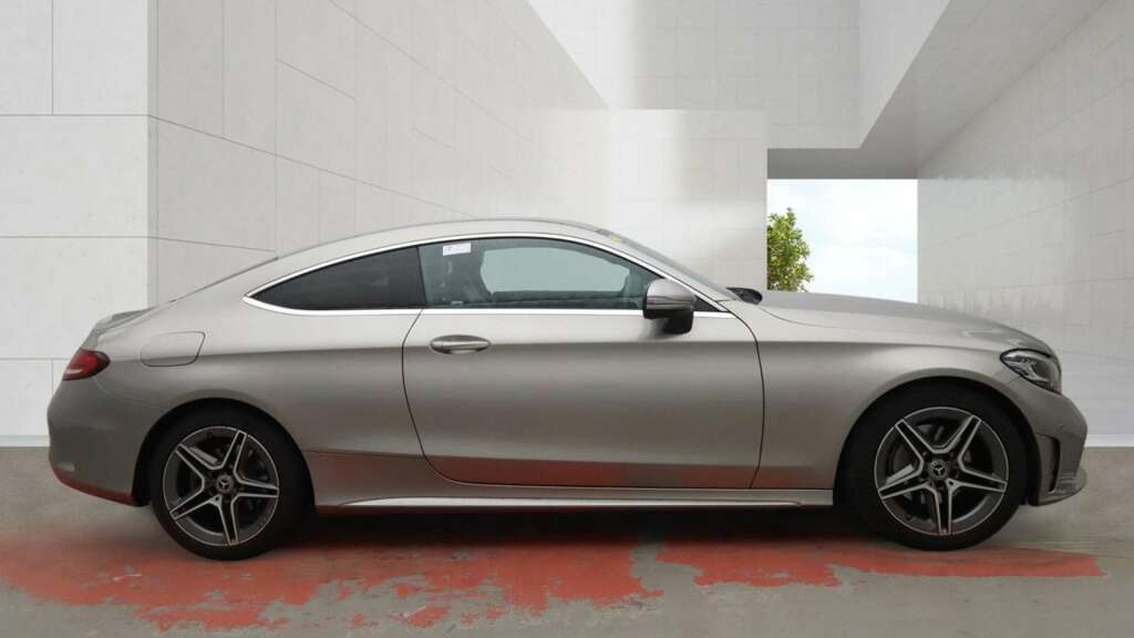 Mercedes-Benz C Class 1.5 C200 Mhev Amg Line Edition Coupe G- GV70FTU Silver #6