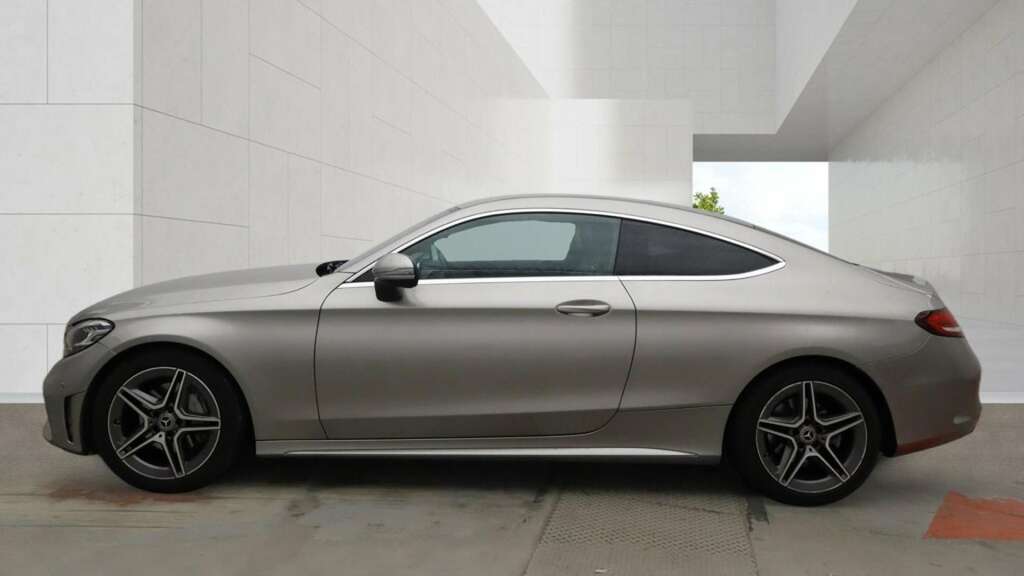 Mercedes-Benz C Class 1.5 C200 Mhev Amg Line Edition Coupe G- GV70FTU Silver #2