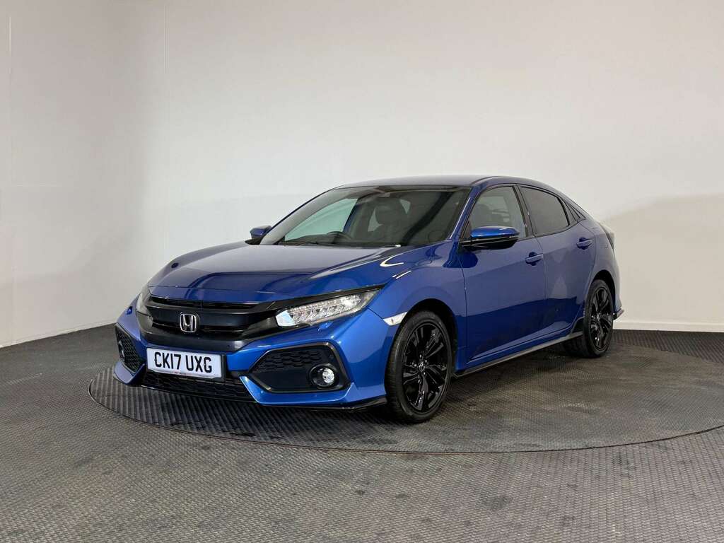 Honda Civic 1.5 Vtec Turbo Sport Hatchback Cvt Euro Blue #2