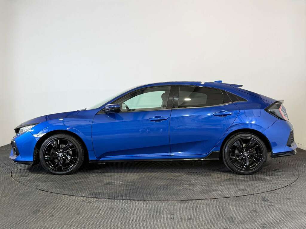 Honda Civic 1.5 Vtec Turbo Sport Hatchback Cvt Euro Blue #3