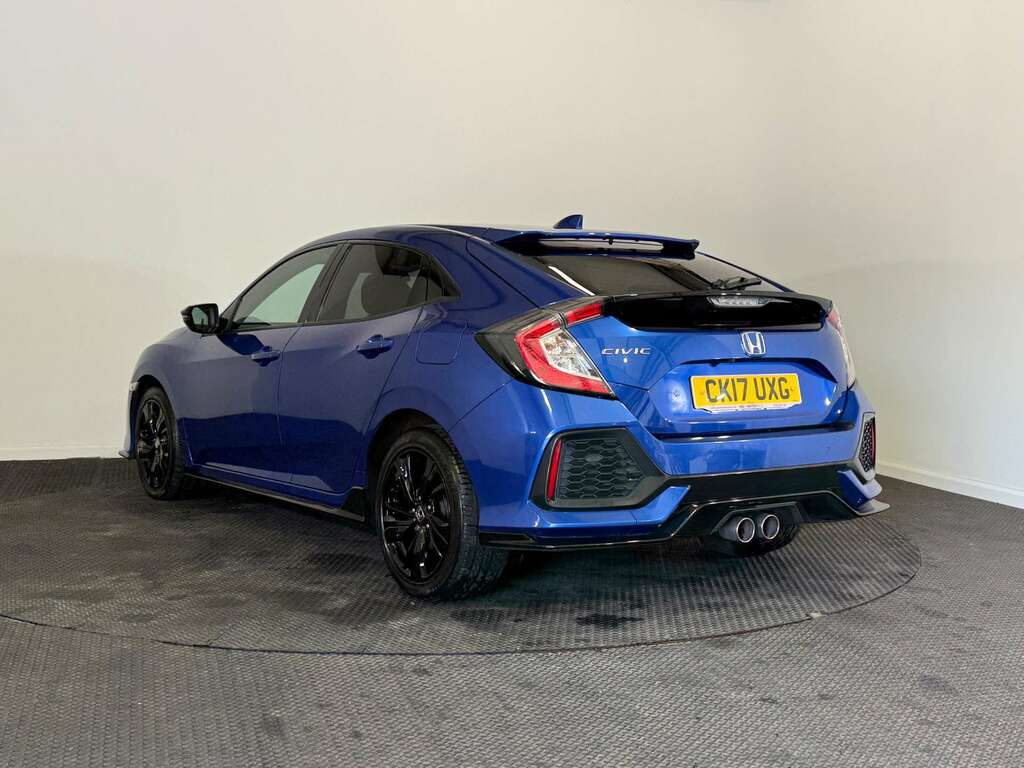 Honda Civic 1.5 Vtec Turbo Sport Hatchback Cvt Euro Blue #4