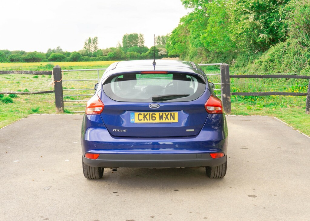 Ford Focus 1.0 T Ecoboost Zetec 2016 CK16WXN Blue #5