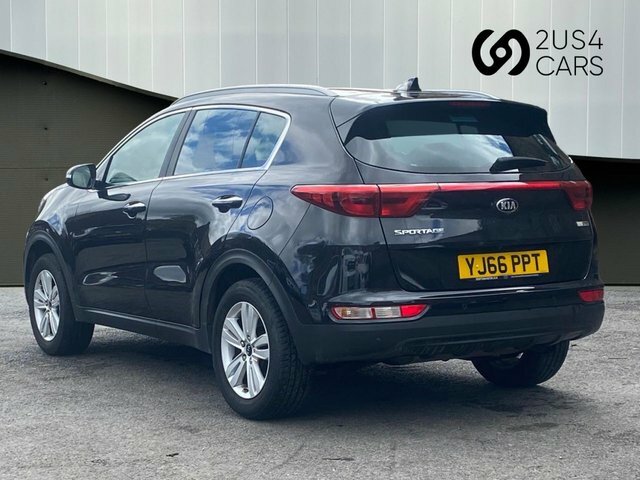 Kia Sportage 1.6 Gdi 2 Suv Euro 6 Ss 130 YJ66PPT Black #4