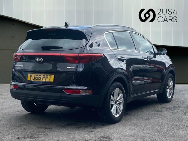Kia Sportage 1.6 Gdi 2 Suv Euro 6 Ss 130 YJ66PPT Black #3