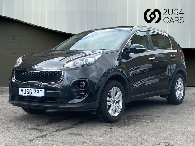 Kia Sportage 1.6 Gdi 2 Suv Euro 6 Ss 130 YJ66PPT Black #2