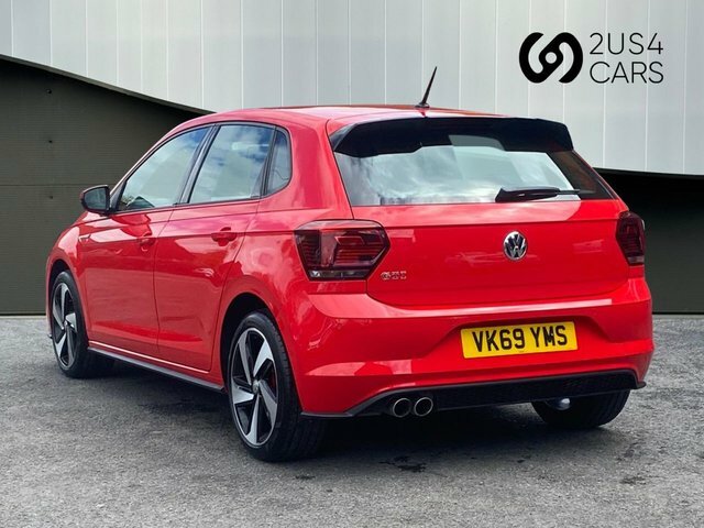 Volkswagen Polo 2.0 Tsi Gpf Gti Hatchback Dsg Euro 6 S VK69YMS Red #4