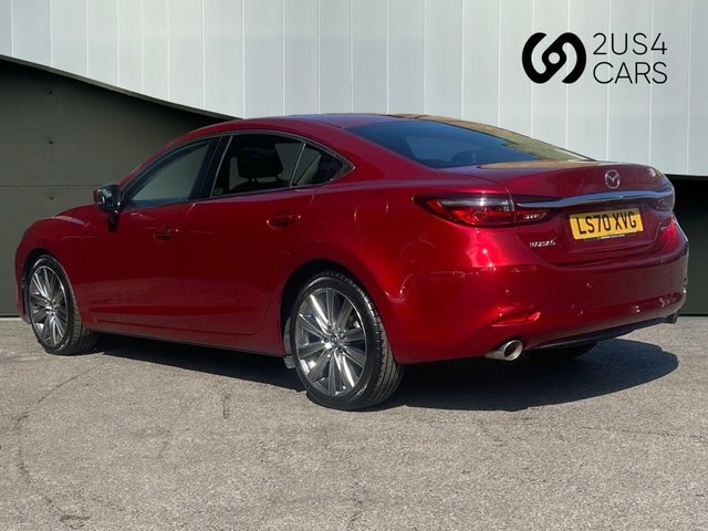 Mazda 6 2.2 Skyactiv-d Sport Nav Saloon LS70XVG Red #4