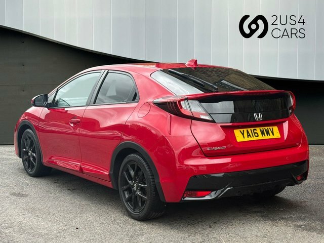 Honda Civic 1.4 I-vtec Sport Hatchback Euro YA16WWV Red #5