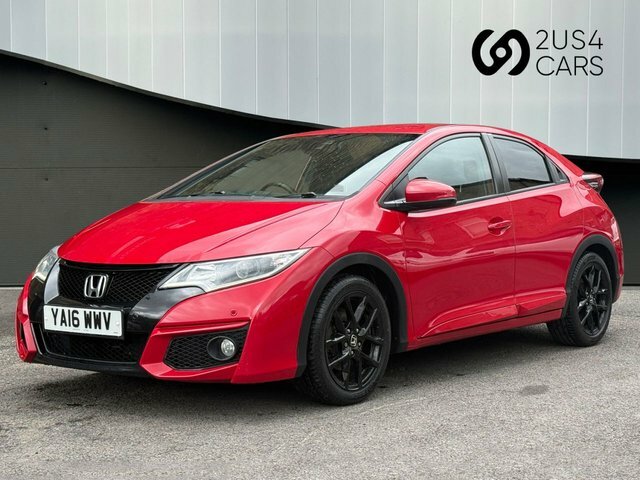 Honda Civic 1.4 I-vtec Sport Hatchback Euro YA16WWV Red #3