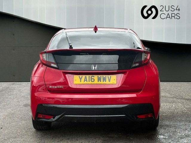 Honda Civic 1.4 I-vtec Sport Hatchback Euro YA16WWV Red #6
