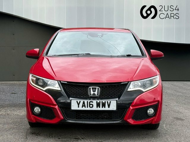Honda Civic 1.4 I-vtec Sport Hatchback Euro YA16WWV Red #2