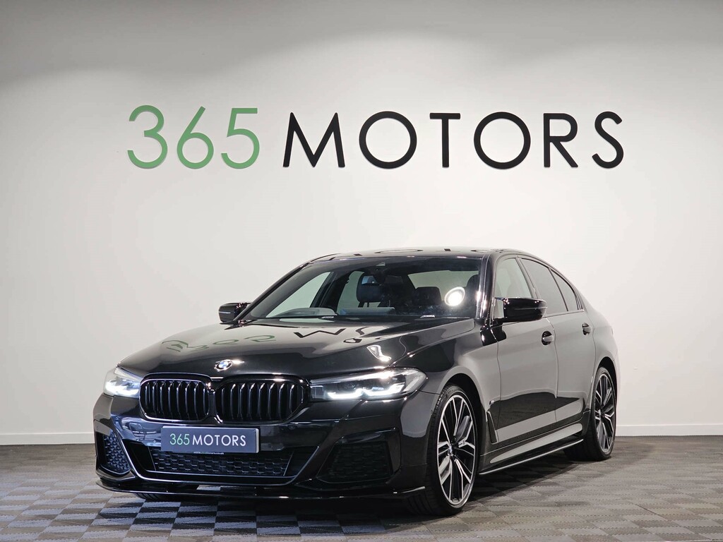 BMW 5 Series 530D Mht M Sport Saloon Hybrid Steptronic X Black