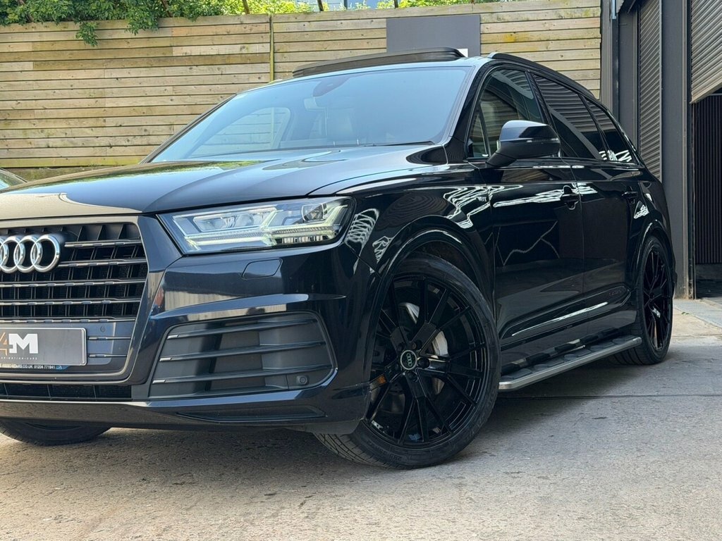 Audi Q7 3.0 Tdi V6 Black Edition Suv Tiptronic PJ18MGV Black #3
