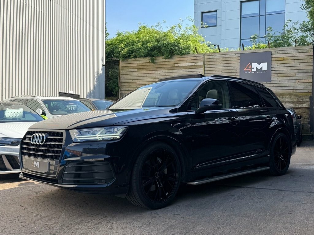 Audi Q7 3.0 Tdi V6 Black Edition Suv Tiptronic PJ18MGV Black #4