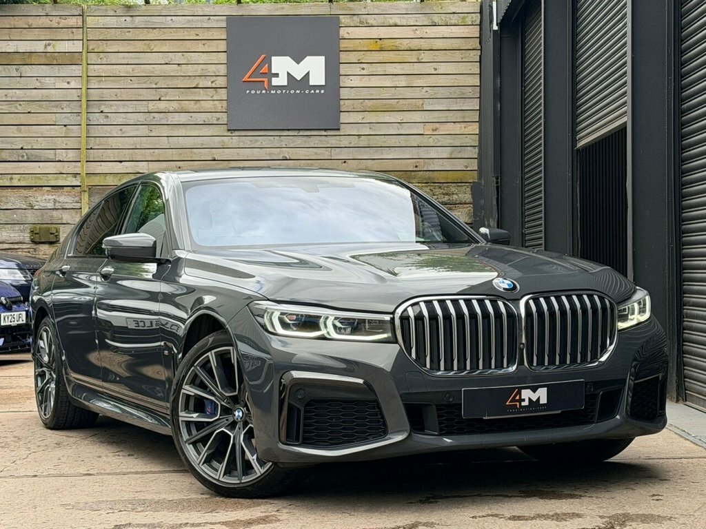 BMW 7 Series 3.0 740D Mht M Sport Saloon Hybrid Grey