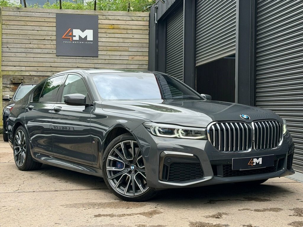 BMW 7 Series 3.0 740D Mht M Sport Saloon Hybrid Grey #2