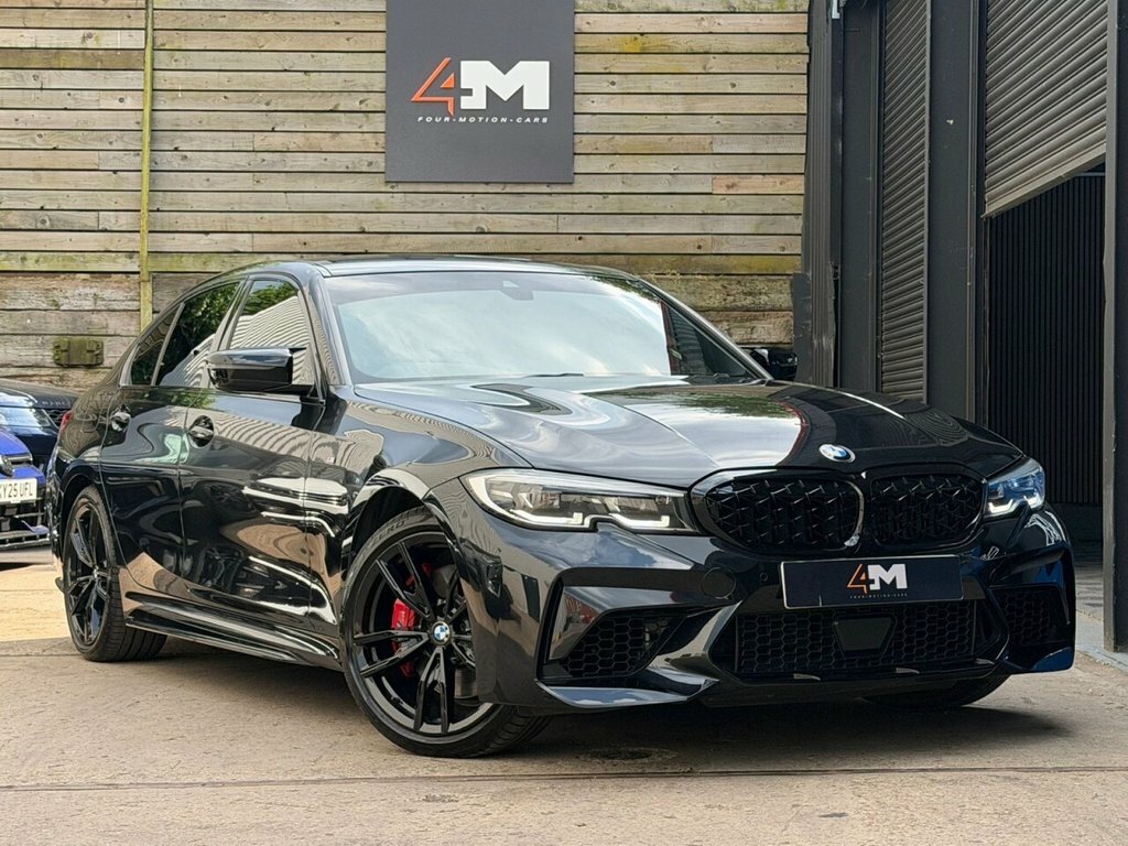 BMW 3 Series 3.0 M340d Mht Saloon Hybrid Xdrive Black