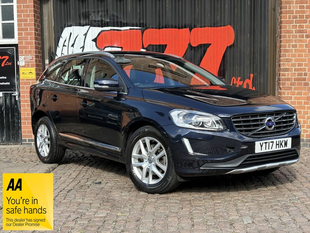 Volvo XC60 2017 2.4 D5 Se Lux Nav Suv Awd Eur Blue