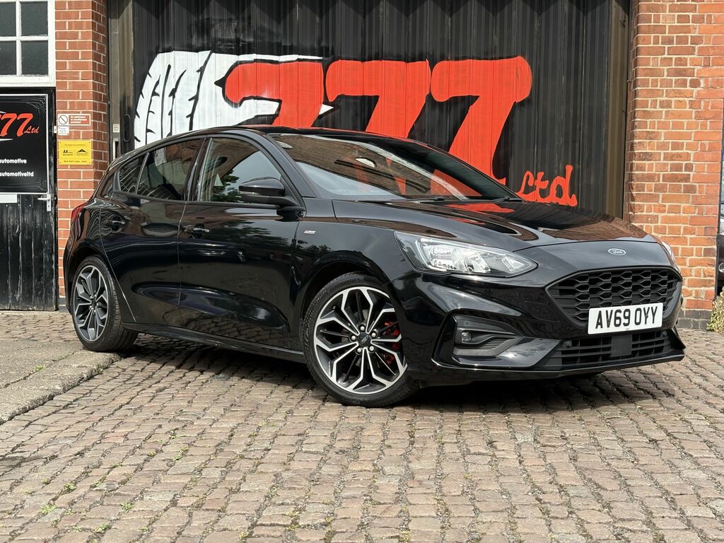 Ford Focus 2019 1.0T Ecoboost St-line X Hatchback AV69OYY Black #5