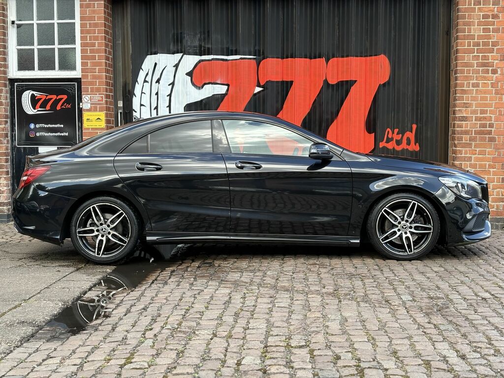 Mercedes-Benz CLA Class 2018 2.1 Cla220d Amg Line Coupe 7G-dct GX18JKU Black #2