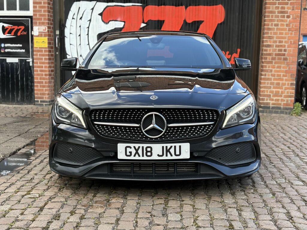 Mercedes-Benz CLA Class 2018 2.1 Cla220d Amg Line Coupe 7G-dct GX18JKU Black #3