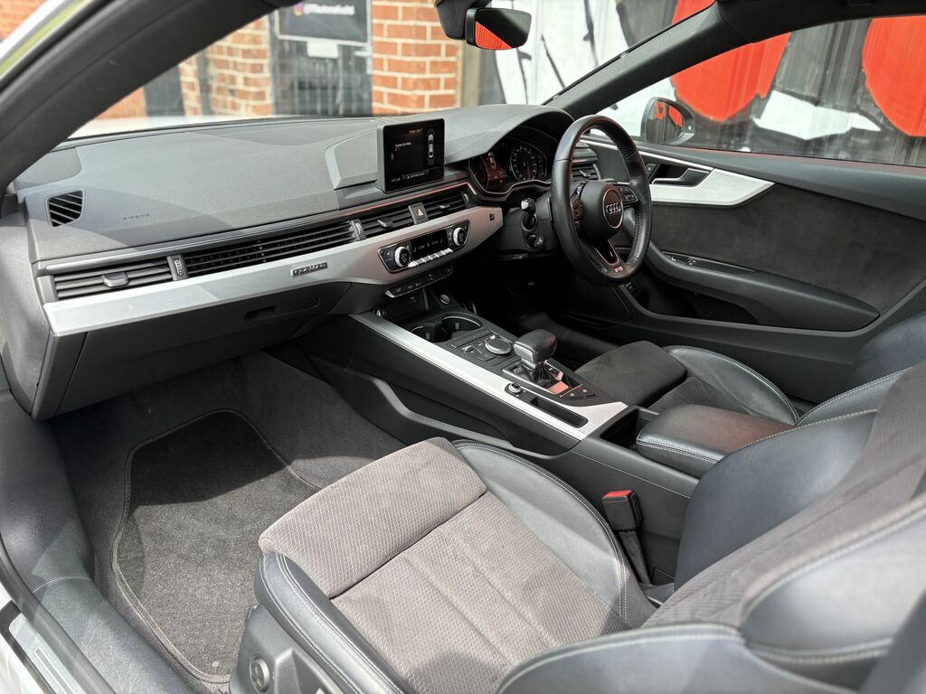 Audi A5 2019 3.0 Tdi V6 50 S Line Coupe Tiptron White #4