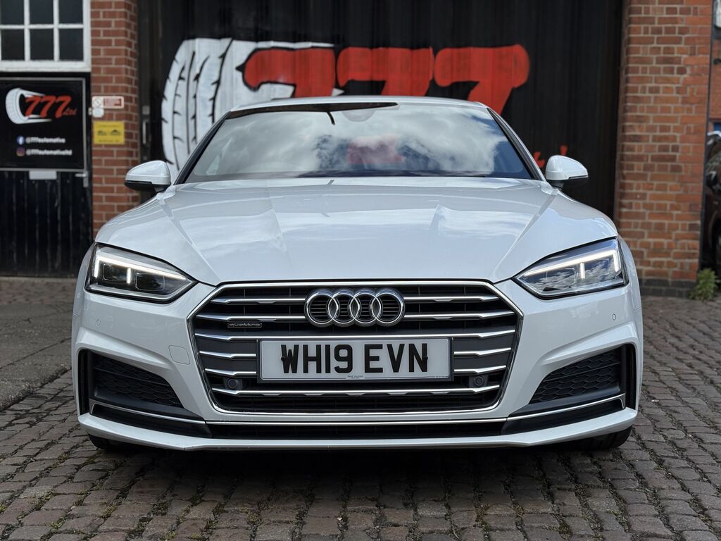 Audi A5 2019 3.0 Tdi V6 50 S Line Coupe Tiptron White #3