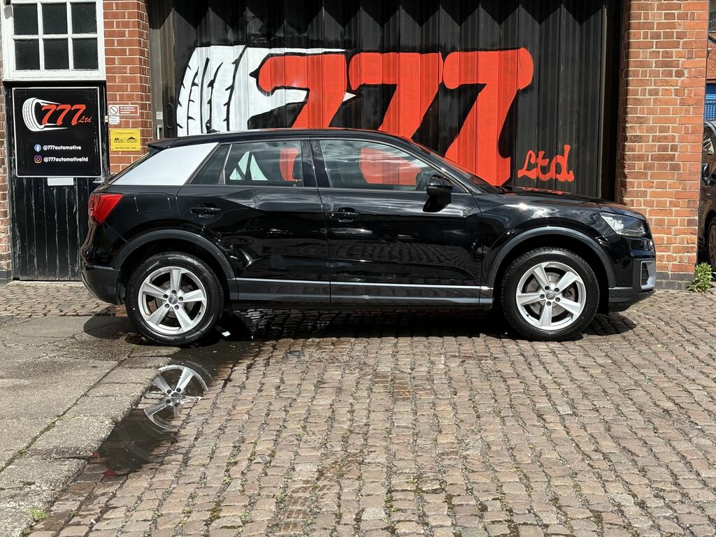 Audi Q2 2018 1.0 Tfsi Sport Suv Euro 6 FN18XPA Black #2