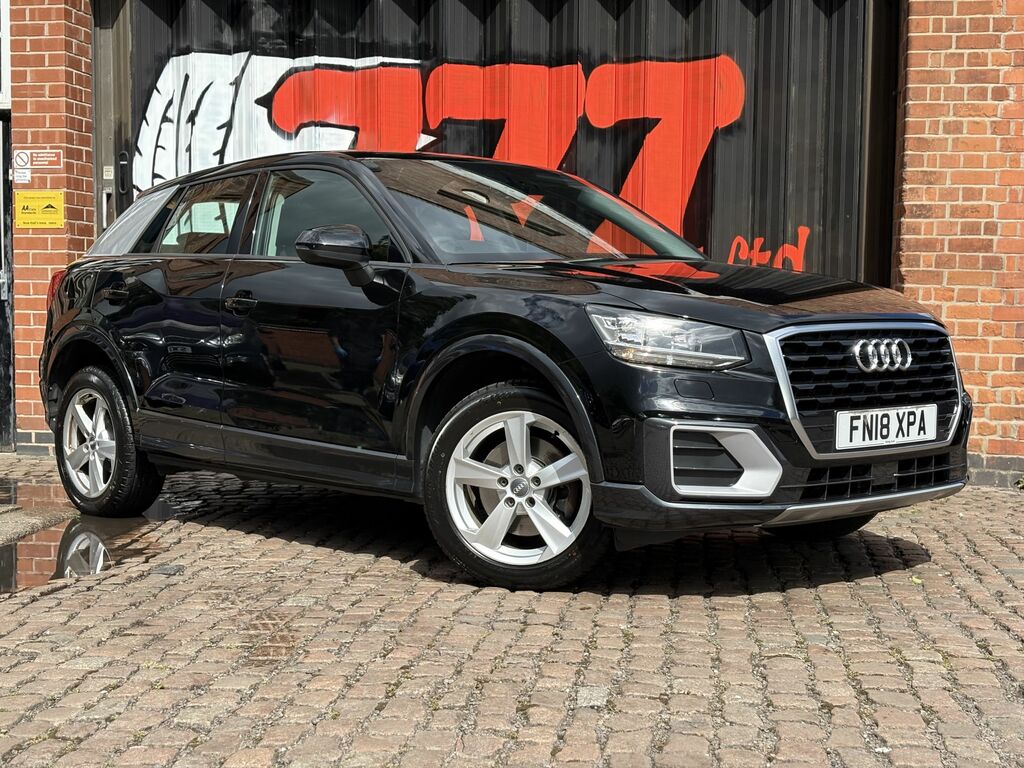 Audi Q2 2018 1.0 Tfsi Sport Suv Euro 6 FN18XPA Black #5