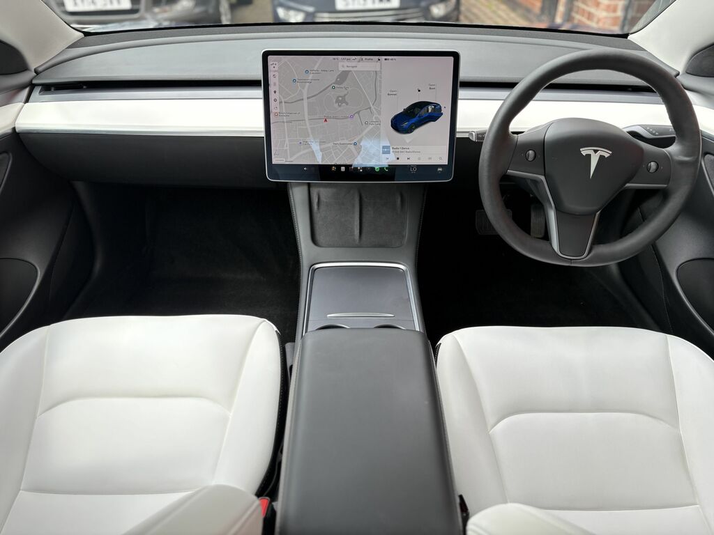 Tesla Model 3 2021 Dual Motor Long Range Saloon A WM21RXB Blue #4
