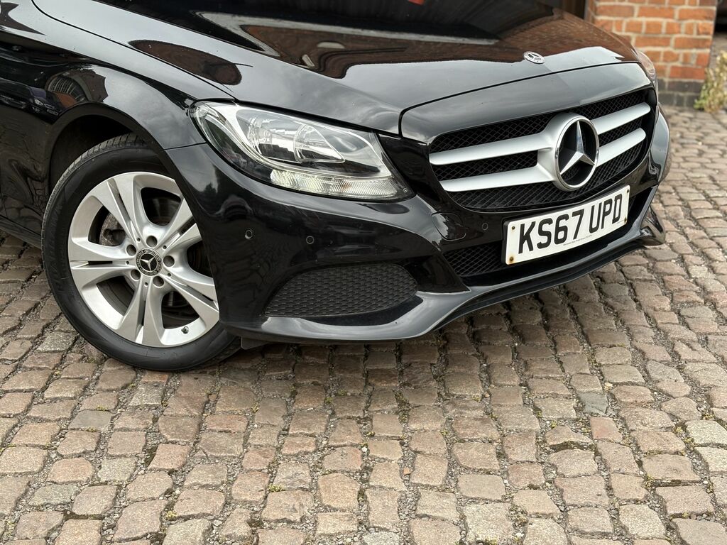 Mercedes-Benz C Class 2017 2.1 C220d Se Executive Edition Estate Die KS67UPD Black #6