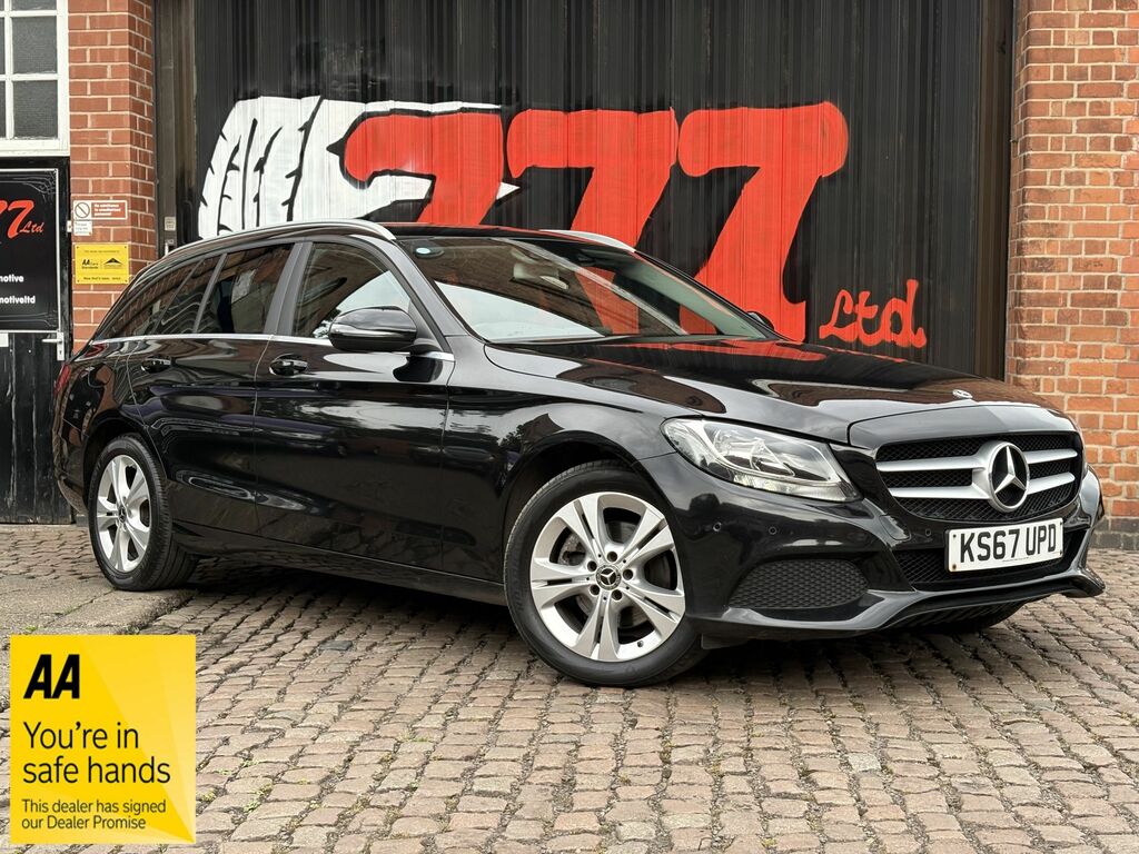 Mercedes-Benz C Class 2017 2.1 C220d Se Executive Edition Estate Die Black