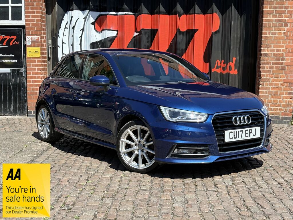 Audi A1 2017 1.4 Tfsi S Line Sportback S Tronic Blue